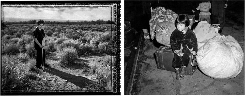 How do you photograph something that happened four generations ago?